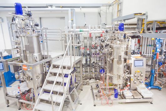 Bioreaktoren im Labor